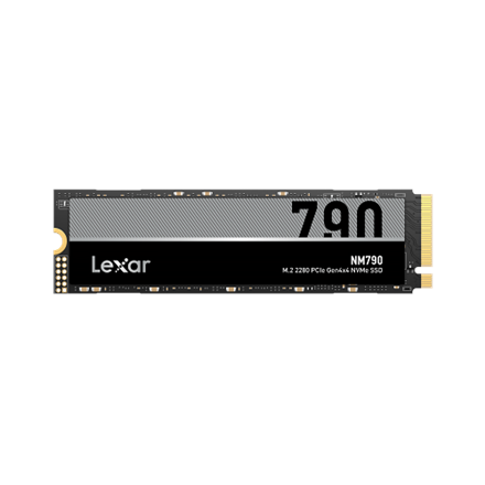 Lexar NM790 512GB NVMe M.2 2280 SSD - 7200MB/s Read, 4400MB/s Write