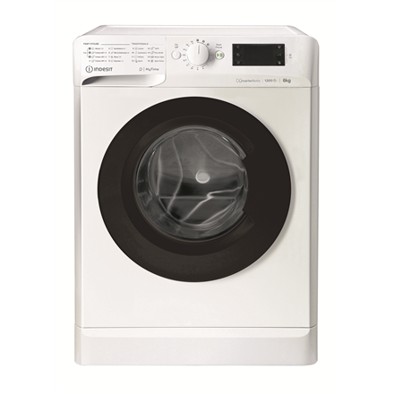 INDESIT MTWSE 61294 WK EE Front-Loading Washing Machine - 6kg Capacity, 1150 RPM, Class C Energy