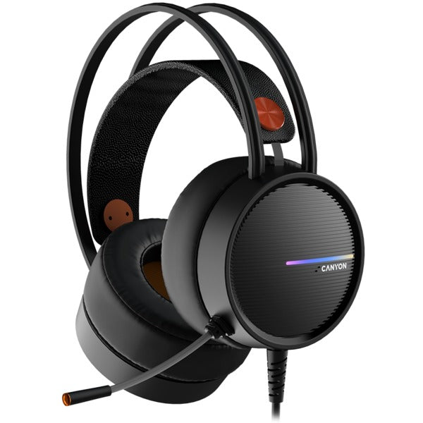 CANYON INTERCEPTOR GH-8A Gaming Headset - 3.5mm Jack & USB LED Backlight