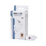 20W USB-C Charger with USB-C Cable - White