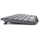 TECHLY Bluetooth & 2.4GHz Wireless Dual Mode Backlit Keyboard with Touchpad for Smart TV