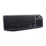 TECHLY Bluetooth & 2.4GHz Wireless Dual Mode Backlit Keyboard with Touchpad for Smart TV