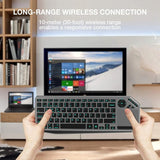 TECHLY Bluetooth & 2.4GHz Wireless Dual Mode Backlit Keyboard with Touchpad for Smart TV