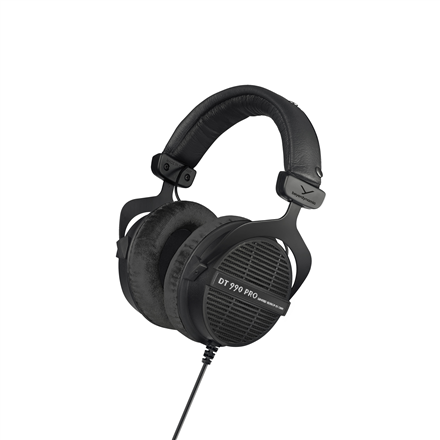 Beyerdynamic DT 990 PRO Wired Studio Over-ear Headphones - Black - 80 ohms - 3.5 mm + 6.35 mm Adapter