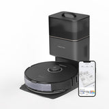Roborock S8+ - robot vacuum cleaner - black - S8P52-00