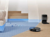 Roborock S8+ - robot vacuum cleaner - black - S8P52-00