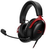 HyperX Cloud III – Wired Gaming Headset, PC, PS5, Xbox Series X-S, Angled 53mm Drivers, DTS, Memory Foam, Durable Frame, Ultra-Clear 10mm Mic, USB-C, U...