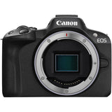 Canon EOS R50 + RF-S 18-45mm IS STM + RF-S 55-210mm IS STM + Mount Adapter EF-EOS R (Black)
