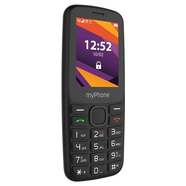 myPhone 6410 LTE - Black - 2.4" TFT Display - Dual SIM