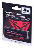 PATRIOT Viper VP4300 Lite 4TB NVMe PCIe Gen4 x4 M.2 SSD
