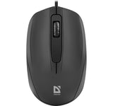 Alpha MB-507 Wired Optical Mouse - Black