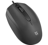 Alpha MB-507 Wired Optical Mouse - Black