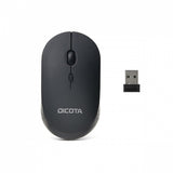 DICOTA D32003 Wireless SILENT V2 Office Mouse - Black