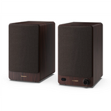 Sharp CP-SS30 Bookshelf Speakers, Brown - Sharp - Speakers - CP-SS30(BR) Bookshelf - 60 W - Bluetooth - Wireless connection - Brown