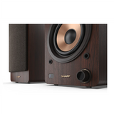 Sharp CP-SS30 Bookshelf Speakers, Brown - Sharp - Speakers - CP-SS30(BR) Bookshelf - 60 W - Bluetooth - Wireless connection - Brown