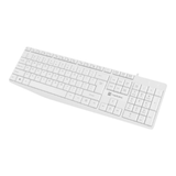 Keyboard Nautilus US Slim White Keyboard