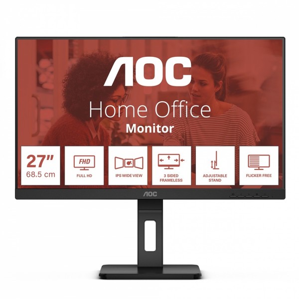 AOC 27E3QAF 27inch FHD VA Monitor 16:9 75Hz 3000:1 HDMI 1x1.4