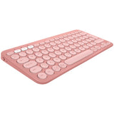 LOGITECH K380S Multi-Device Bluetooth Keyboard - Tonal Rose (US INT'L)