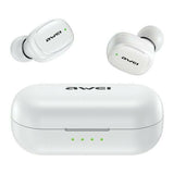 Bluetooth headphones 5.3 T85 ENC TWS white