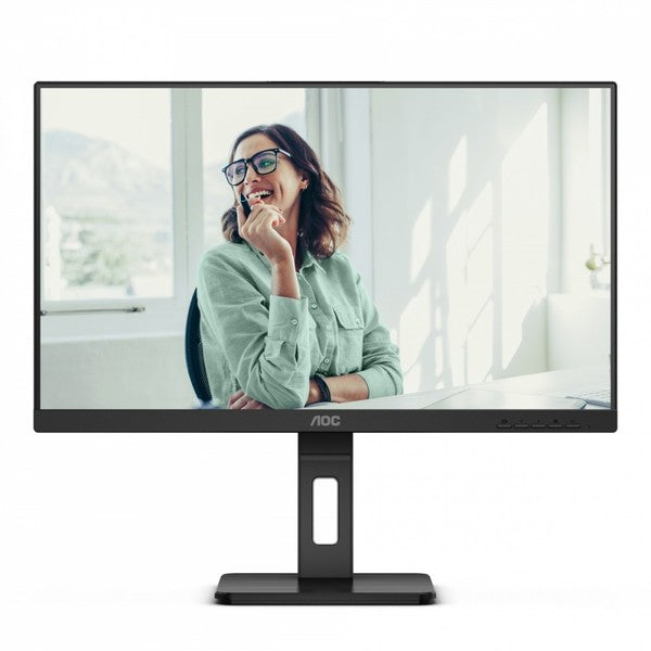 AOC - Monitor - 24P3CV - 23.8 " - IPS - Full HD - 16:9 - 75 Hz - 4 ms - 1920 x 1080 pixels - 300 cd/m² - HDMI ports quantity 1 - Black - Warranty 36 month(s)