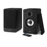 Sharp CP-SS30 Bookshelf Speakers, Black - Sharp - Speakers - CP-SS30(BK) Bookshelf - 60 W - Bluetooth - Wireless connection - Black