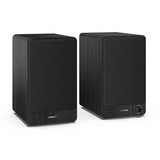 Sharp CP-SS30 Bookshelf Speakers, Black - Sharp - Speakers - CP-SS30(BK) Bookshelf - 60 W - Bluetooth - Wireless connection - Black