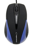 ESPERANZA EM102B SIRIUS USB Optical Mouse - 800 DPI - Blue