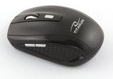 TITANUM TM105K SNAPPER Wireless Optical Mouse 6D - 2.4 GHz - 1600 DPI - Black