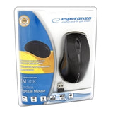 ESPERANZA EM101K ANTARES Wireless Optical Mouse - USB 2.4GHz Black