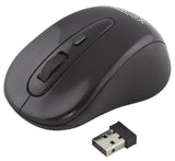 EXTREME XM104K MAVERICK Wireless Optical Mouse - 2.4 GHz, 1200 DPI - Black