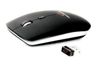 ESPERANZA EM120K SATURN Wireless Optical Mouse - PC/MAC - 2.4 GHz - 1600 DPI - Black