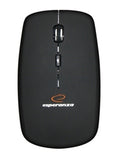 ESPERANZA EM120K SATURN Wireless Optical Mouse - PC/MAC - 2.4 GHz - 1600 DPI - Black