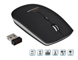 ESPERANZA EM120K SATURN Wireless Optical Mouse - PC/MAC - 2.4 GHz - 1600 DPI - Black