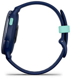Garmin vívoactive 5 Smartwatch - Blue Metallic Aluminum Bezel with Blue Silicone Strap