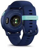 Garmin vívoactive 5 Smartwatch - Blue Metallic Aluminum Bezel with Blue Silicone Strap