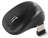 EXTREME XM104K MAVERICK Wireless Optical Mouse - 2.4 GHz, 1200 DPI - Black