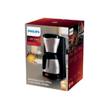 Philips - Coffee Maker - HD7546/20 - Drip - 1000 W - Black/Metal
