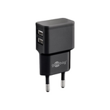 Goobay Dual USB Wall Charger - 2.4A (Model: 44951)
