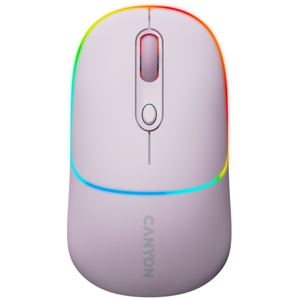 CANYON MW-22 2-in-1 Bluetooth/Wireless Mouse - Pearl Rose
