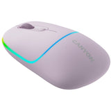 CANYON MW-22 2-in-1 Bluetooth/Wireless Mouse - Pearl Rose