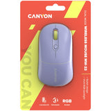 CANYON MW-22 2-in-1 Bluetooth/Wireless Mouse - Lavender