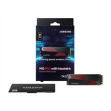 SAMSUNG 990 PRO 2TB NVMe PCIe 4.0 M.2 SSD with Heatsink