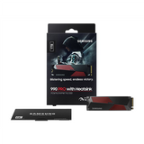 SAMSUNG 990 PRO 1TB NVMe PCIe 4.0 M.2 2280 SSD with Heatsink