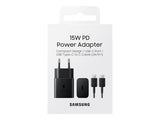 Samsung EP-T1510XBEGEU Universal AC Fast Charging Mobile Device Charger - Black