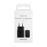 SAMSUNG 15W USB-C Power Adapter - Black (Without Cable)