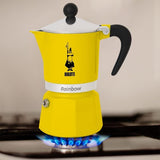 Coffee machine BIALETTI RAINBOW 6TZ 300 ml Yellow