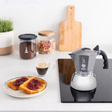 Coffee machine BIALETTI BRIKKA INDUCTION 4TZ 180 ml Anthracite, Silver