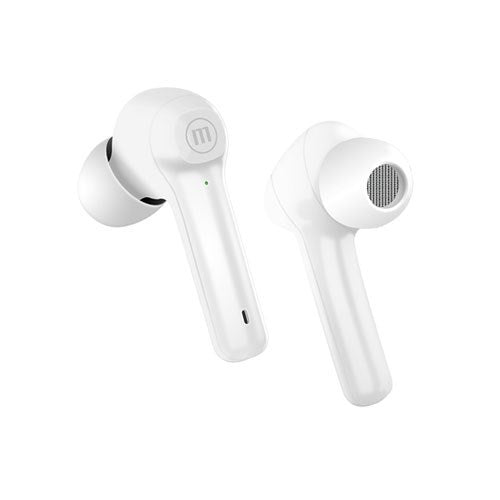 Maxell Dynamic+ wireless headphones with charging case Bluetooth, white
