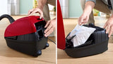 Bosch Serie 4 BGB38RD2 Bagged Cylinder Vacuum Cleaner - 600W, 4L Dry