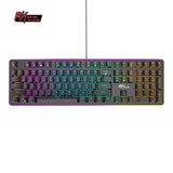 Royal Kludge R65 RGB Green Sand Wired Mechanical Keyboard - 60%, Chartreuse Switches, US Layout